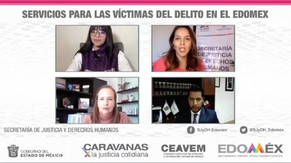Supera Edoméx 228 mil personas beneficiadas con Caravanas por la Justicia en Línea
