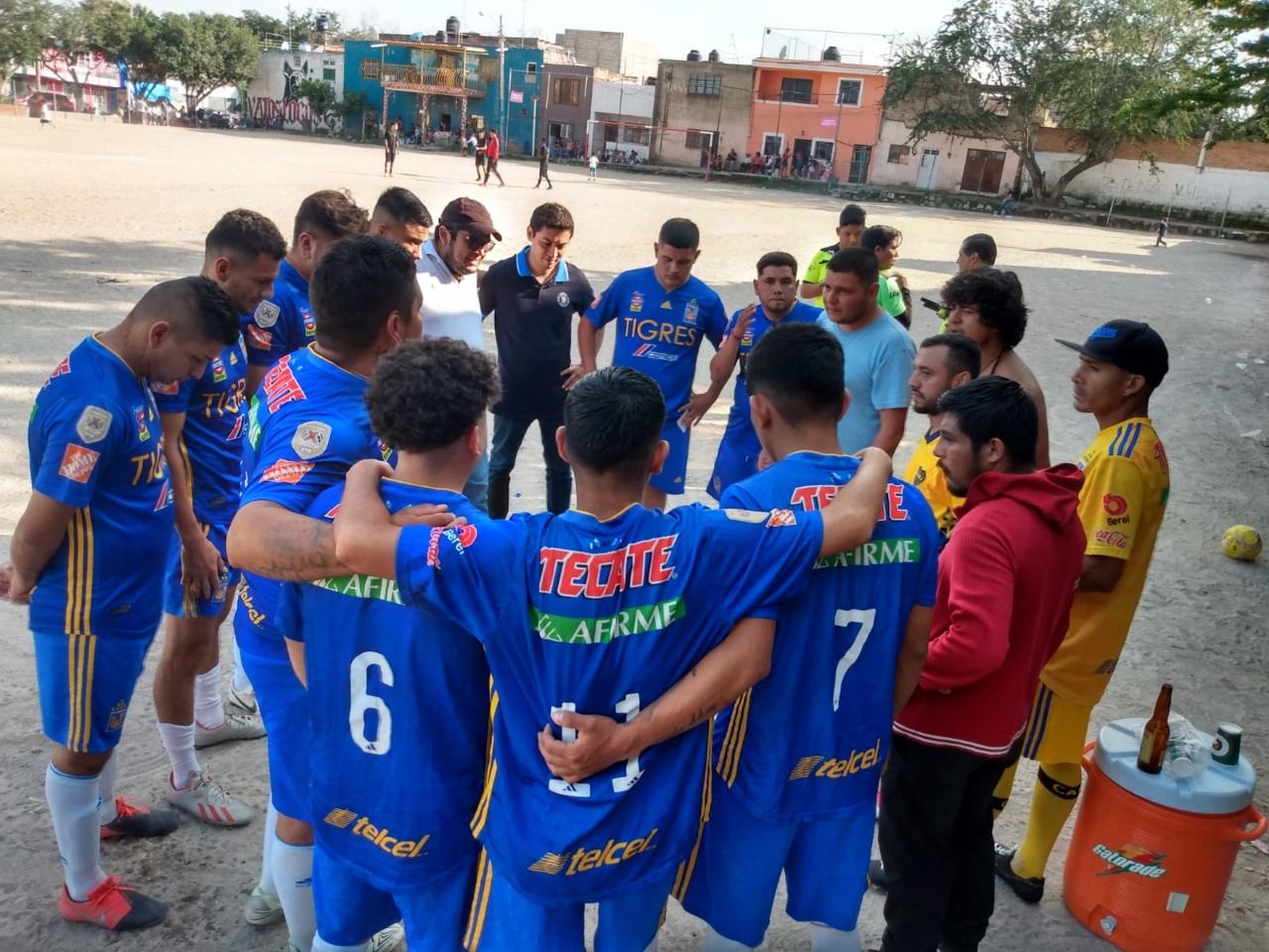 Gran final de fútbol en la indígena de Mezquitlan, al rescate de la juventud