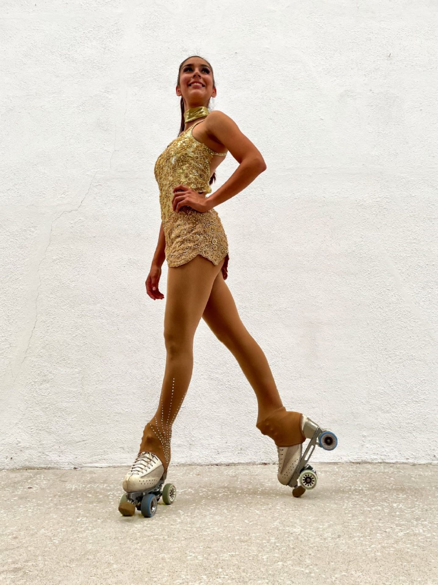 Debuta Brenda Salazar  en el mundial de patinaje artístico 