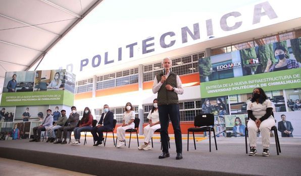 Entrega Alfredo Del Mazo nueva Infraestructura a la Universidad Politécnica de Chimalhuacán