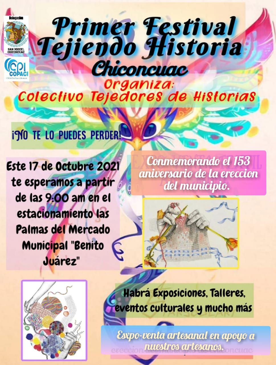 Primer Festival Tejiendo Historia en Chiconcuac 