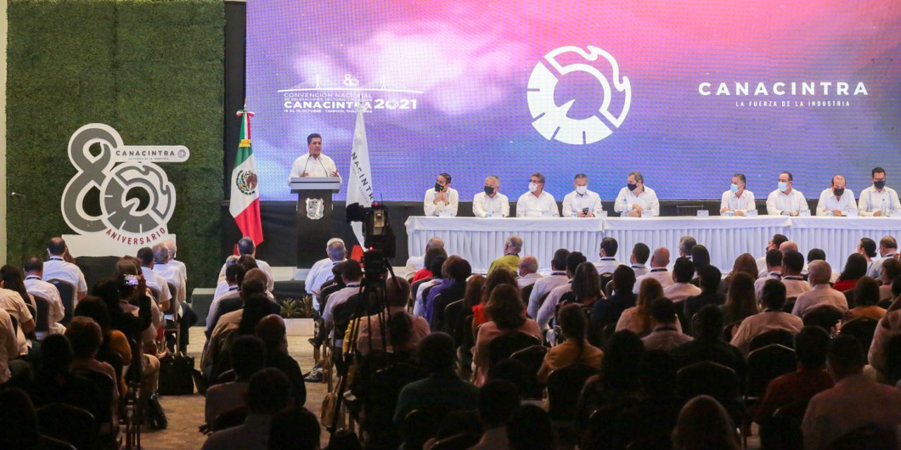 "Tamaulipas tiene un Gobernador que ha sabido apoyar a las empresas durante la pandemia": CANACINTRA.