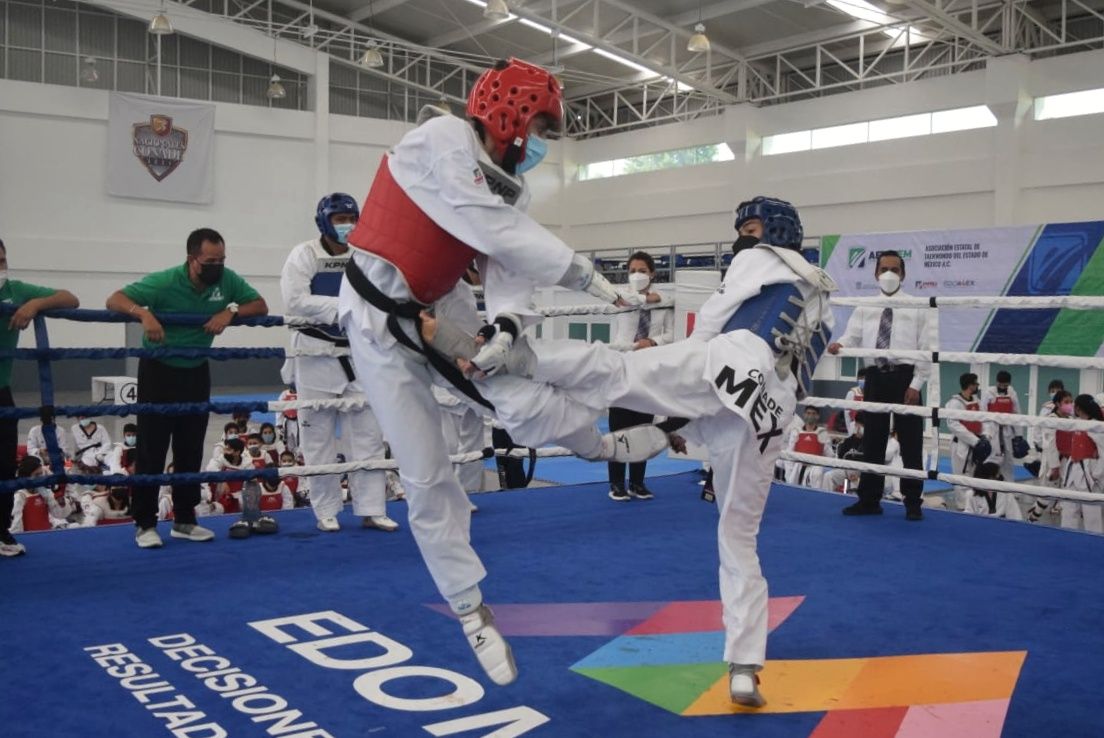 Enfrenta selección mexiquense de Taekwondo a sus similares de otros estados 