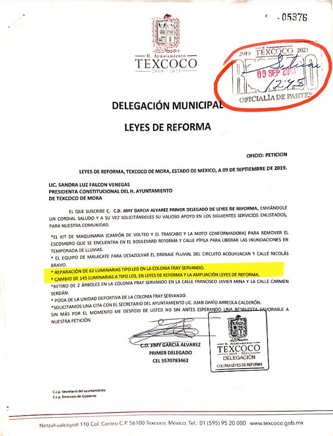 Gobierno Morenista Texcoco se adjudica gestiones ajenas 