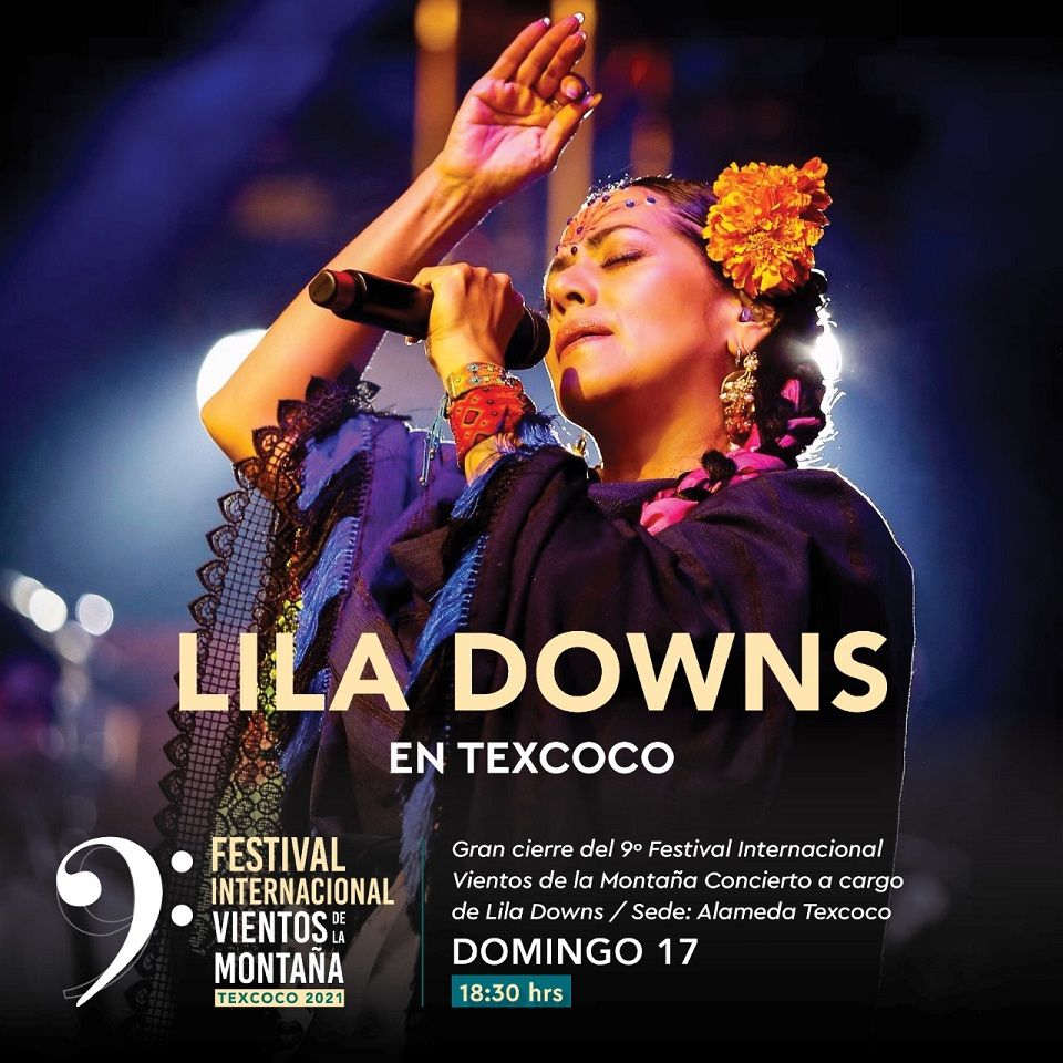 Cantante Lila Downs y el trompetista Pacho Flores cierran Festival Internacional