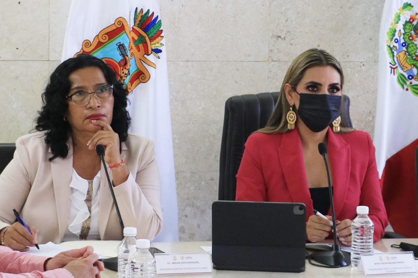 Asiste Abelina López a la Mesa Estatal para Prevenir, Sancionar, Erradicar La Violencia Contra Las Mujeres
