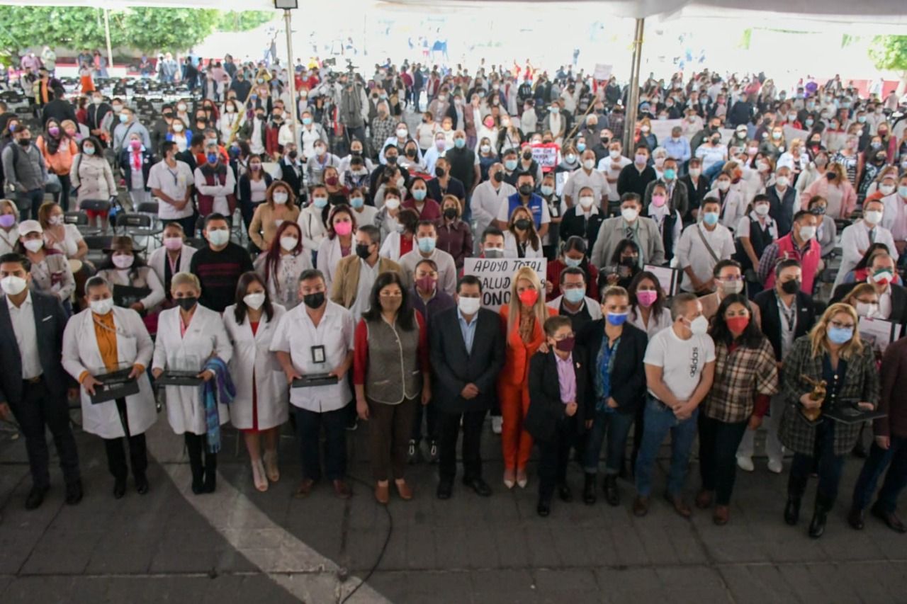 #El alcalde de Nezahualcóyotl, Juan Hugo de la Rosa reconoció a los Héroes de la pandemia