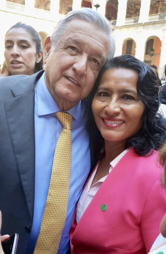 Alista Abelina López pliego de peticiones para el presidente, Andrés Manuel López Obrador
