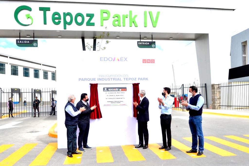 Alfredo del Mazo inaugura el Parque Industrial Tepoz Park, que generará más de 23 mil empleos