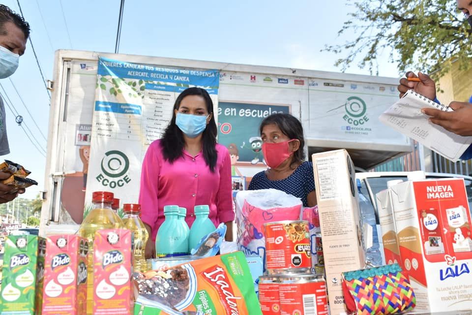 Población de Acapulco podrá reciclar a cambio de alimentos: diputada Beatriz Mojica