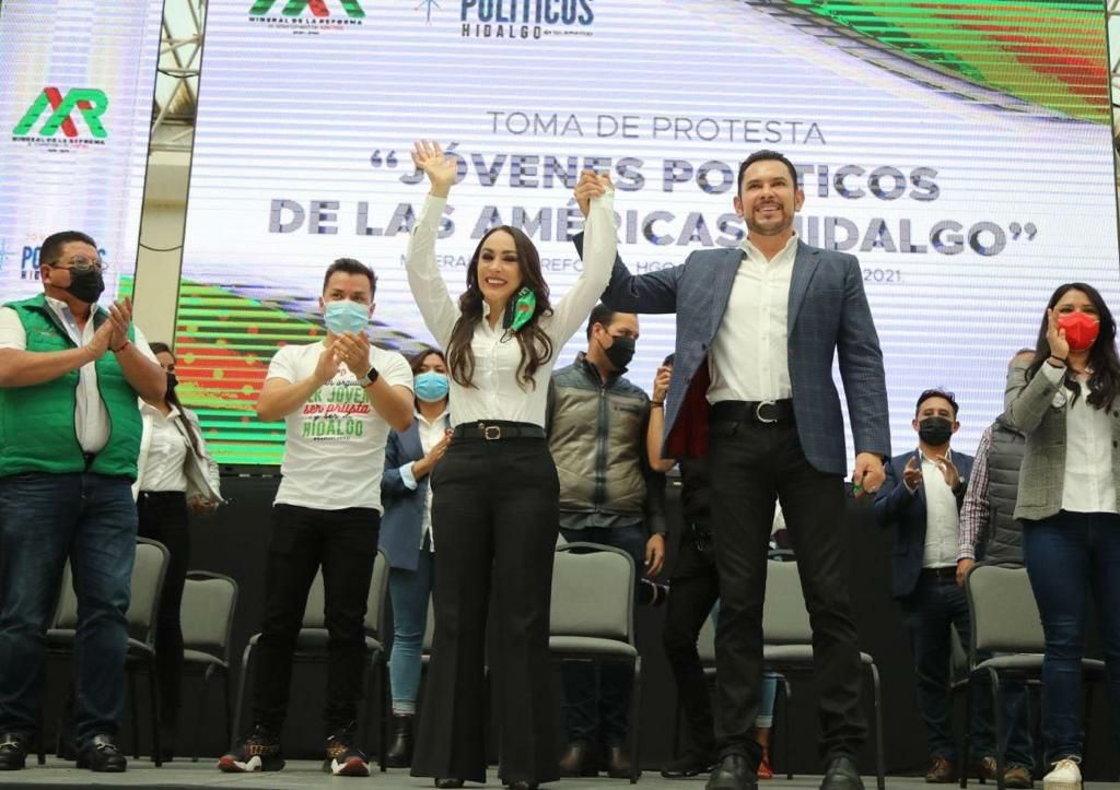 Israel Felix respalda el liderazgo de Jóvenes Políticos de las Américas en el estado de Hidalgo