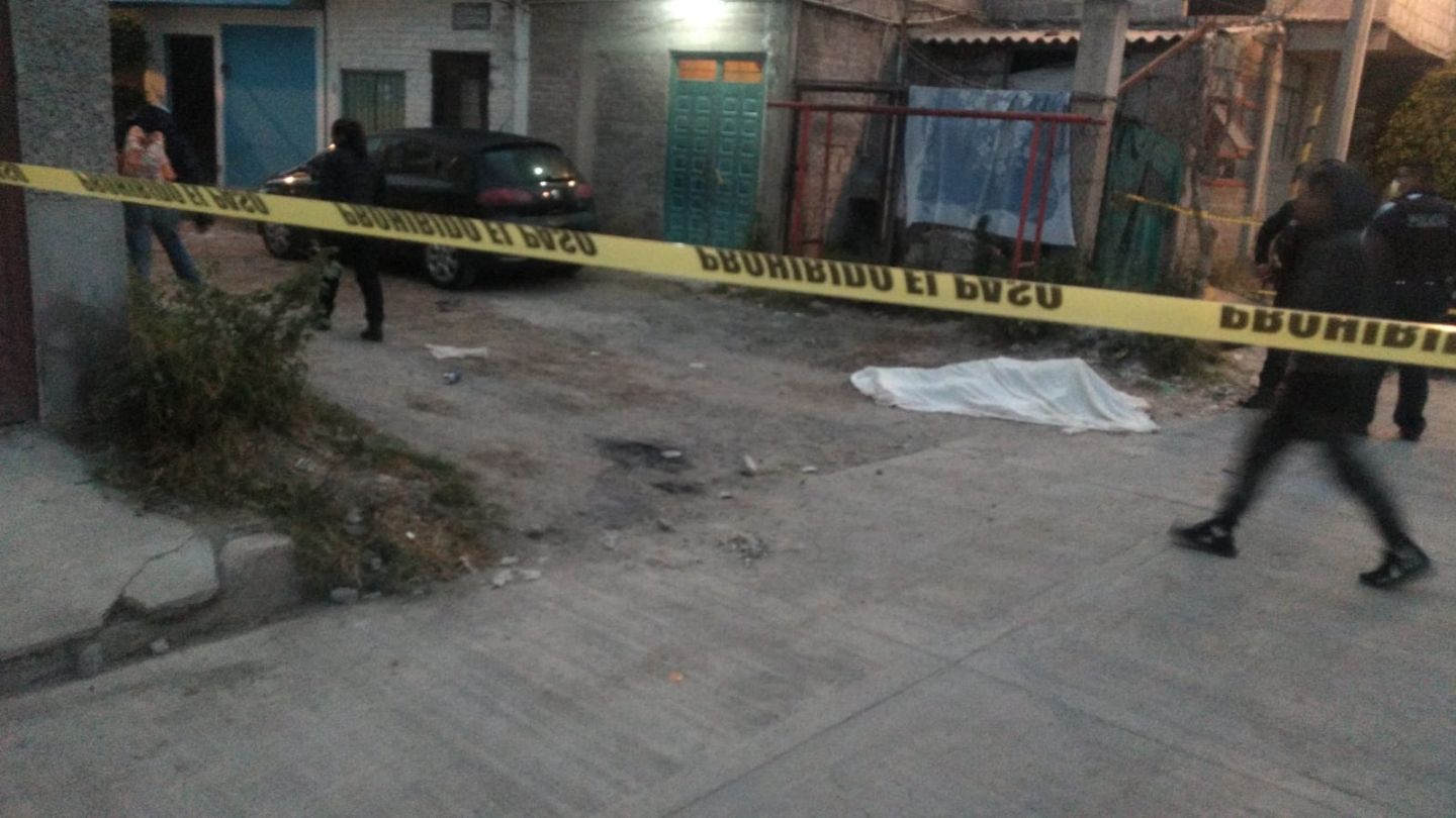 #Ejecutaron a balazos a un elemento de la Secretaria de Seguridad Ciudadana en Chimalhuacán
