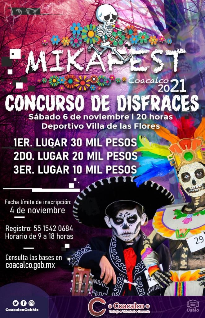 Coacalco festejará el "Día de Muertos" con tradiciones e impulso al deporte, cultura y salud
