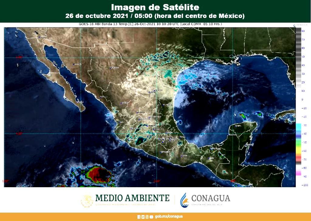Prevén lluvias puntuales fuertes en Michoacán 