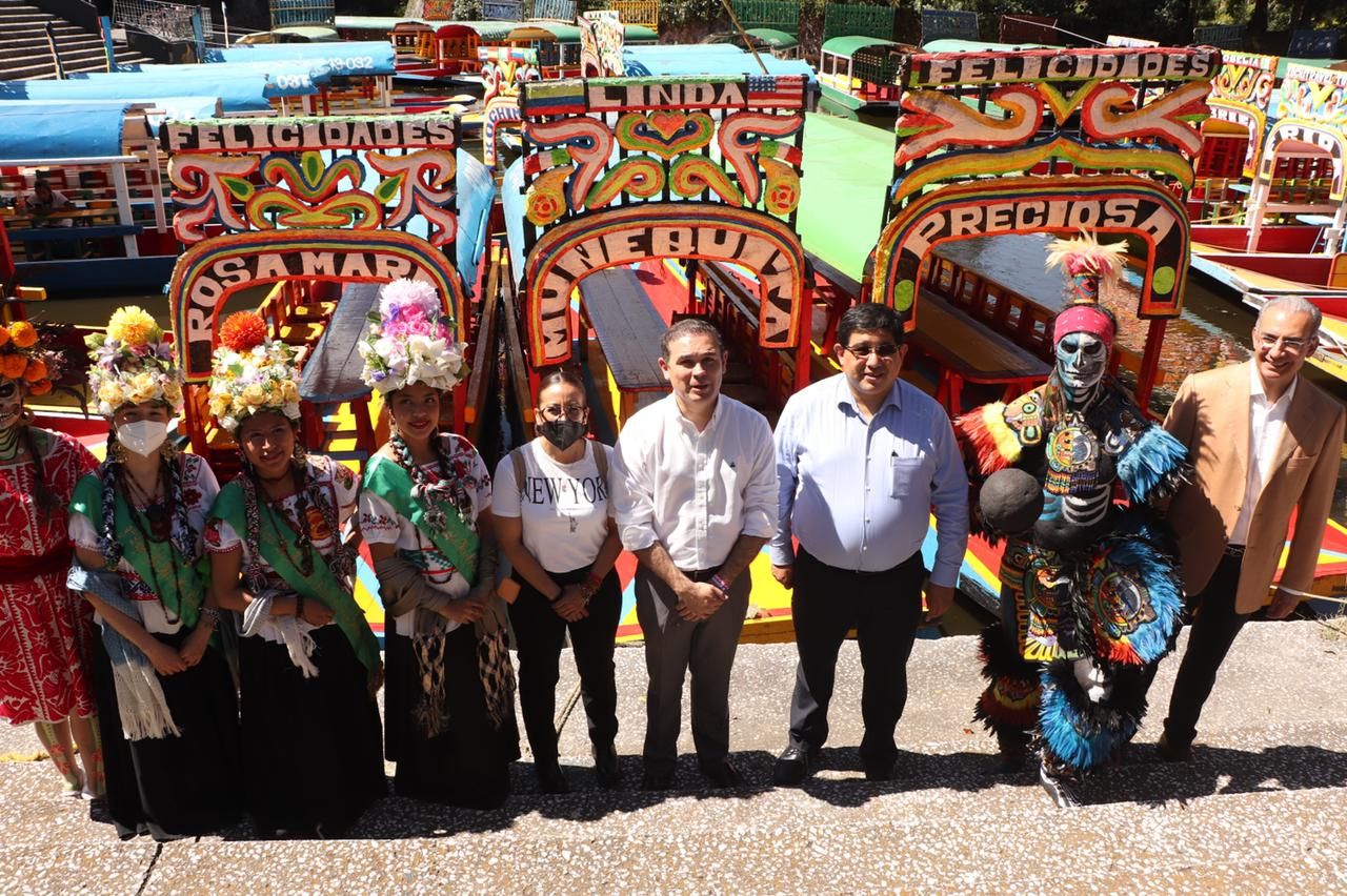 Xochimilco y Guanajuato se unen en festival  del "Día de Muertos"