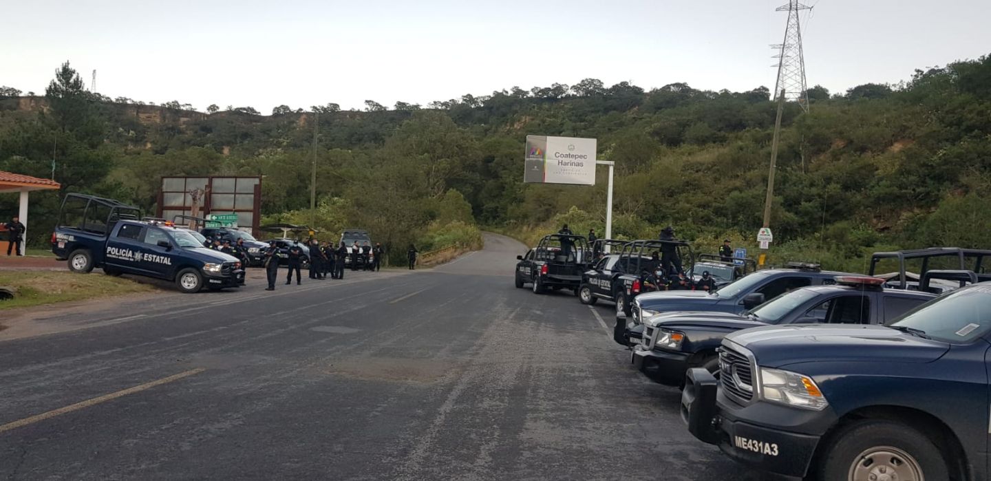 #Comando armado atacó a elementos de la FGJE en  Puente de los Sabinos-Zacualpan, no hay bajas