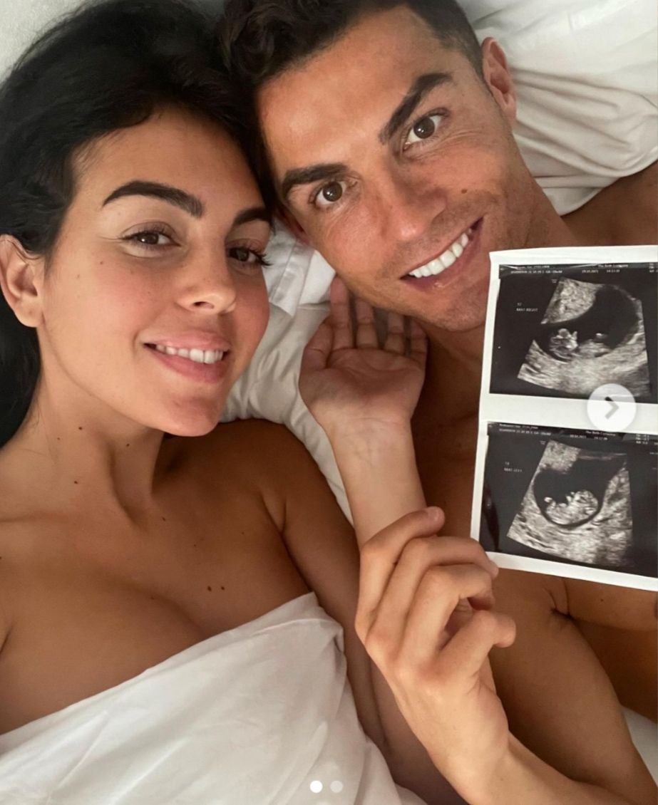 Cristiano Ronaldo será padre por sexta ocasión; Georgina Rodríguez tendrá gemelos