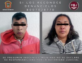 En el municipio de La Paz, la FGJEM atrapa a par de ’angelitos’ quienes al parecer se dedicaban a la industria del secuestro y asesinato