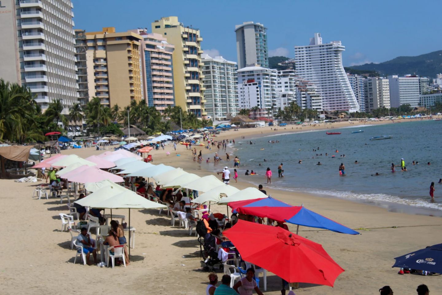Llega ocupación hotelera al 55.8 por ciento en Acapulco