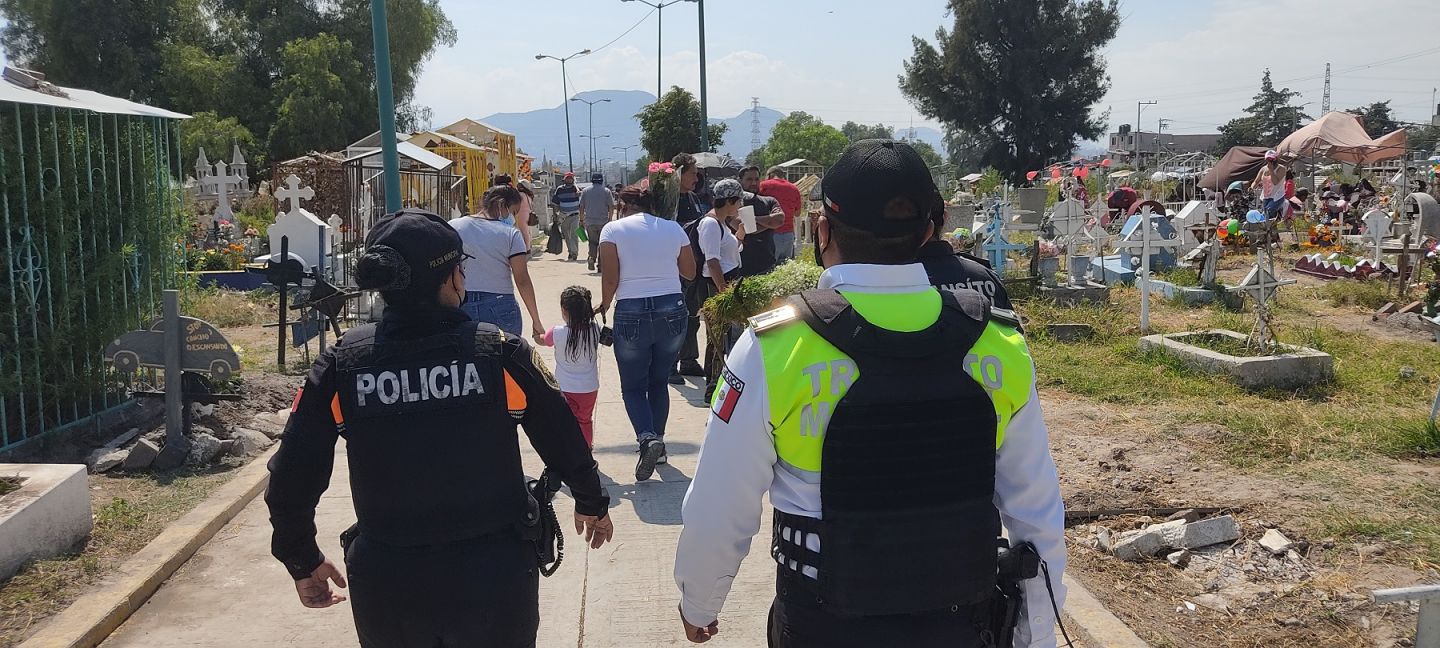 Reportan saldo blanco en Mega operativo de Día de Muertos en Chimalhuacán