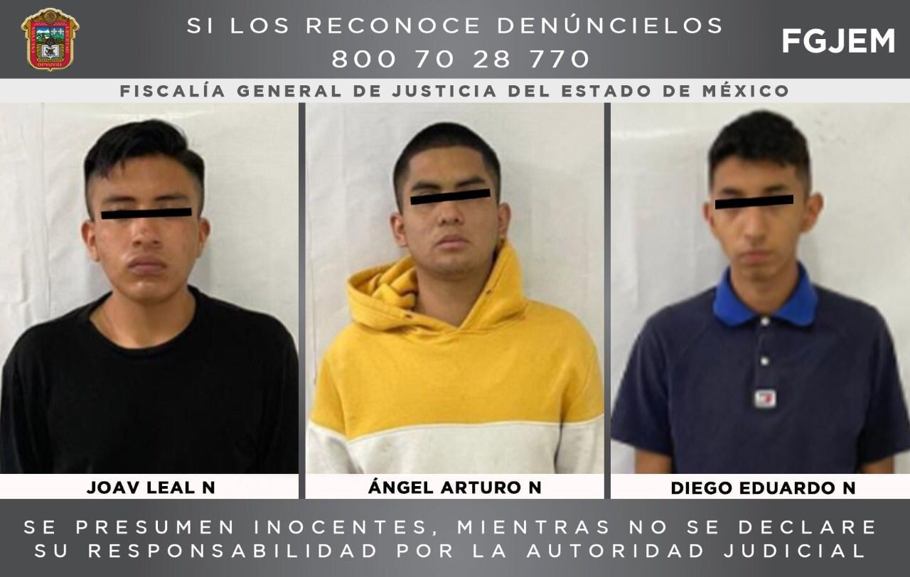 
En Tlalnepantla tres presuntos culpables de robo con violencia a una tienda de Elektra podrían pasar varios años en prisión
