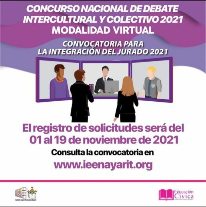 
Convoca el IEEN a la integración de jurado calificador para concurso nacional de debate