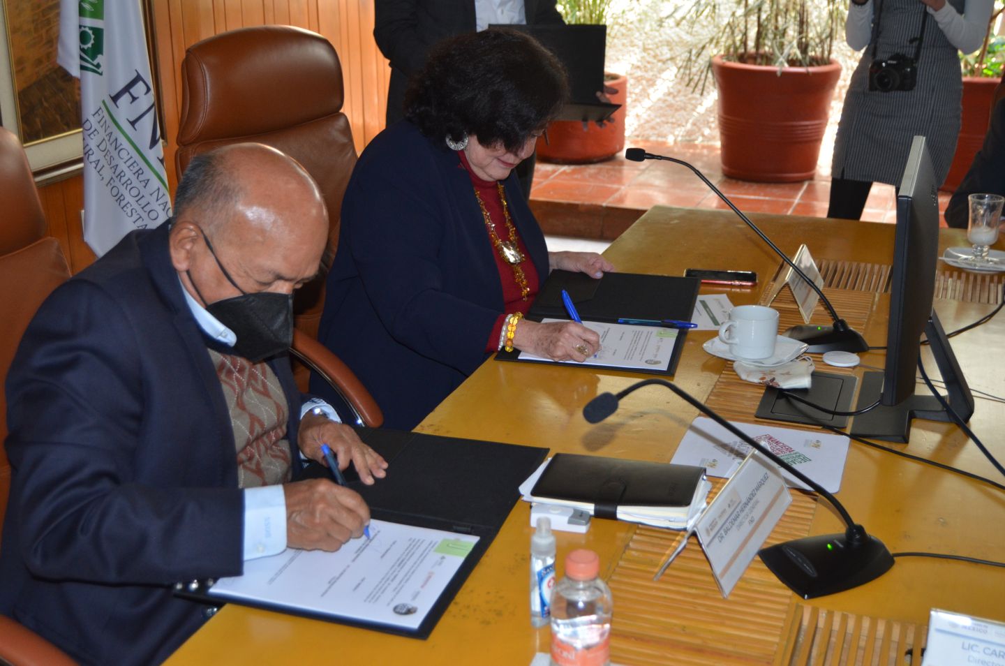 Financiera Nacional de Desarrollo e INDESOL firman convenio para consolidar programas productivos 