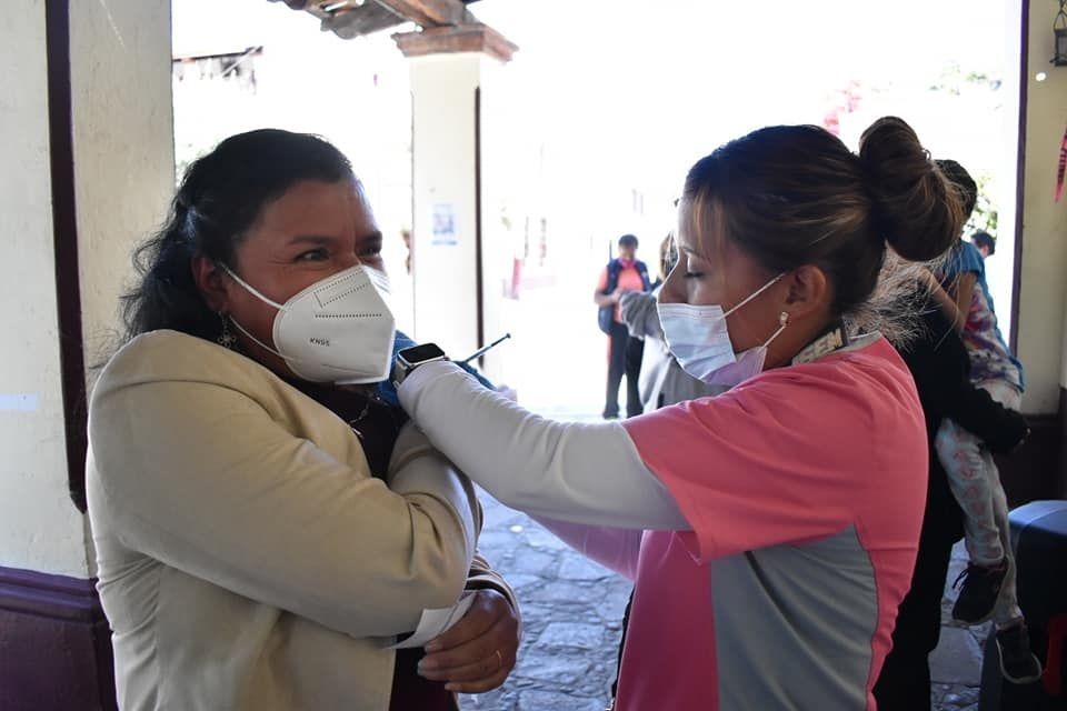 Inicia campaña de inoculación contra la Influenza estacional en Tepetlaoxtoc