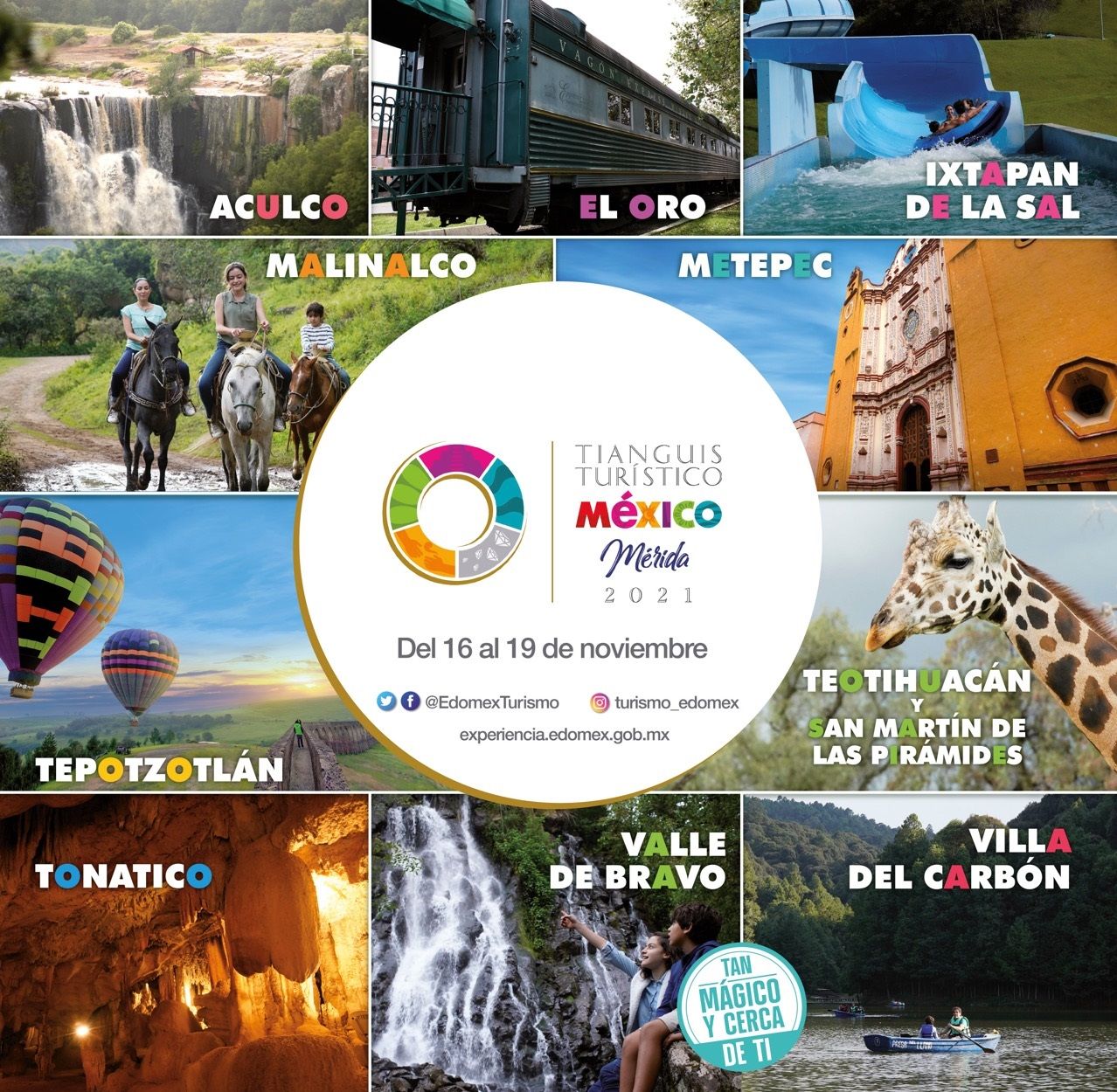 Edoméx alista su participación en el Tianguis Turístico Mérida 2021