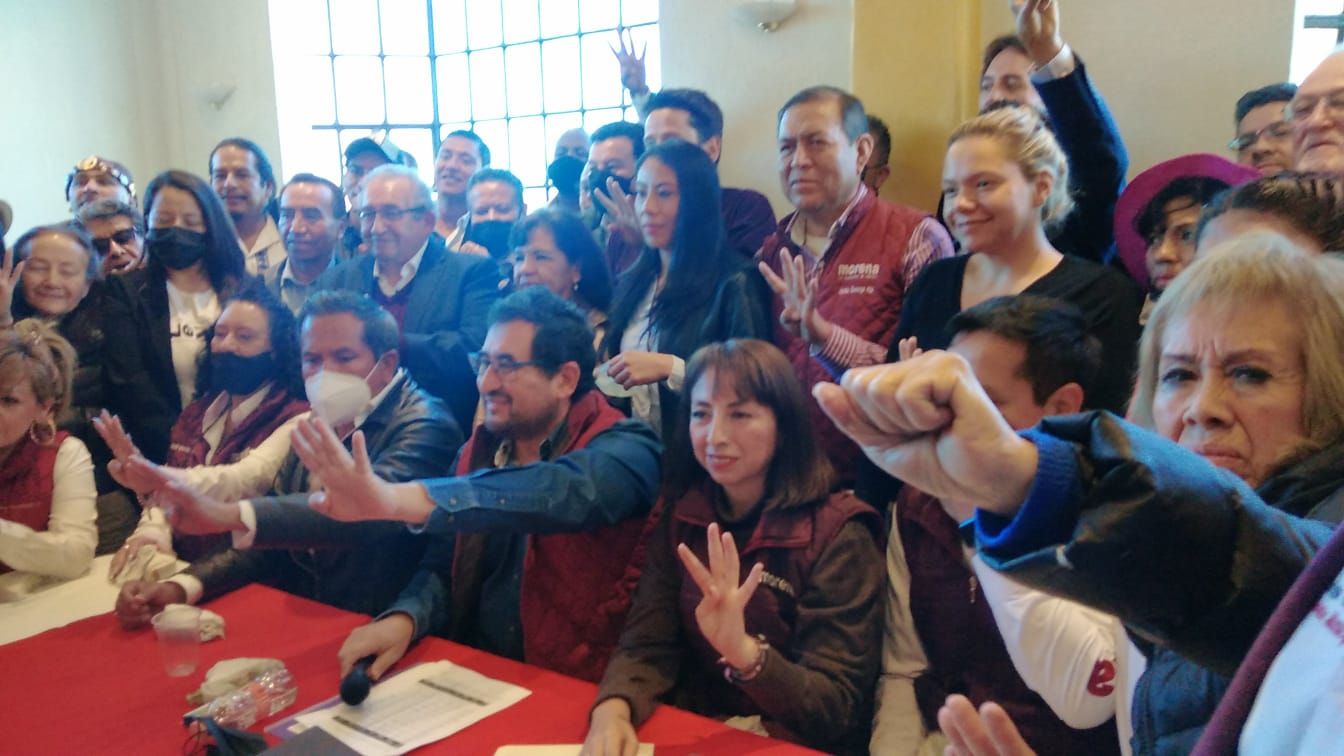 CEN de Morena llama a la unidad a los 52 aspirantes a la gubernatura de Hidalgo