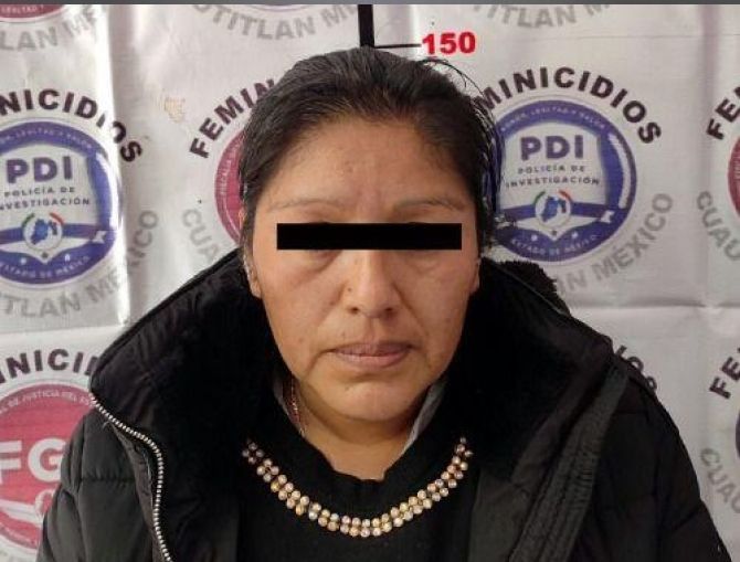 En Huehuetoca detienen a Rocio ’N’ acusada de dar muerte a una niña de cinco años