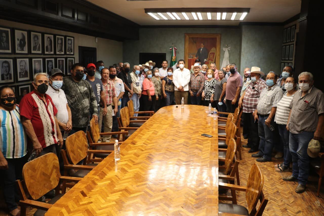 Ofrece nueva directiva del Comité Campesino trabajo coordinado con el Gobierno de Matamoros