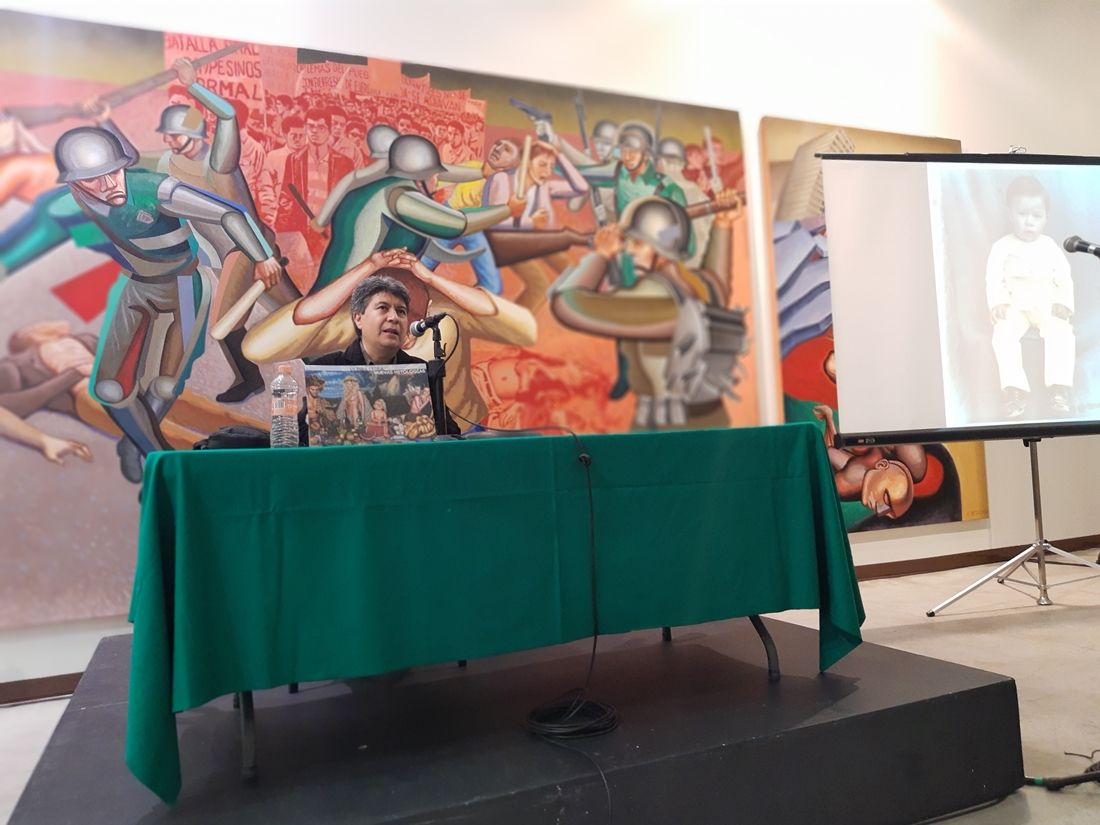 PRESENTA #ULISES LICEA SU #CATÁLOGO DE OBRA ’NUEVAS MITOLOGÍAS’ EN EL #MUSEO DEL CCMB
