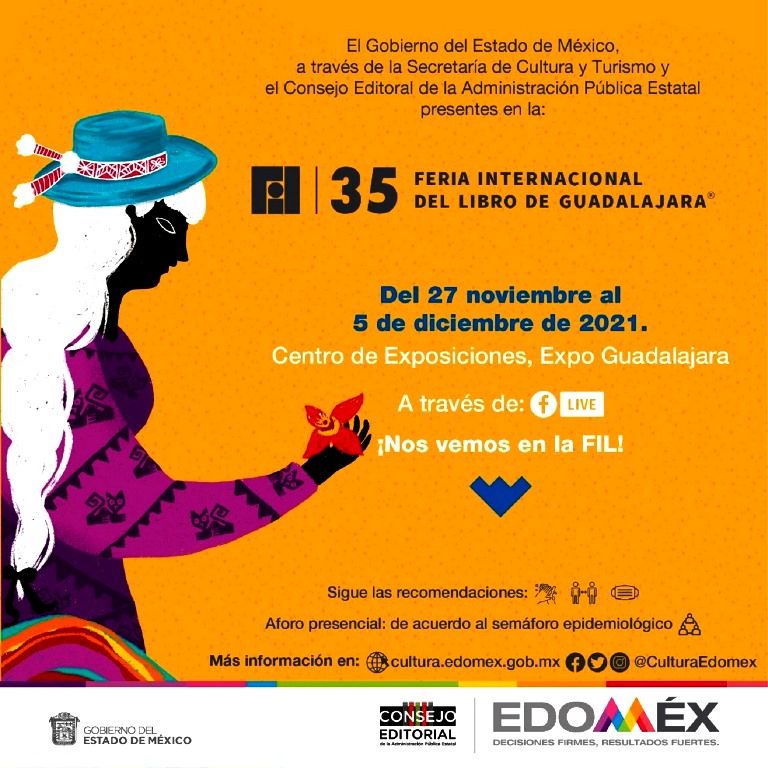 El Fondo Editorial del Edoméx participa en Feria Internacional del Libro Guadalajara