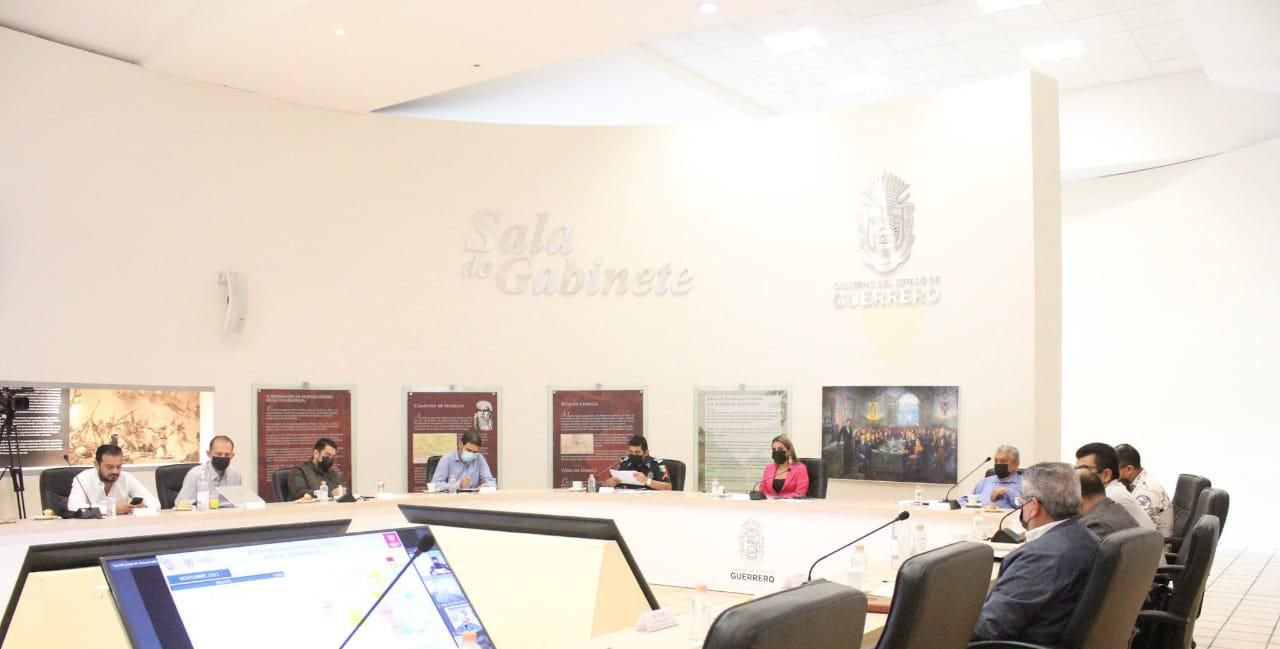 Atiende Evelyn Salgado temas de seguridad en Mesa de Coordinación para la Construcción de la Paz en Guerrero