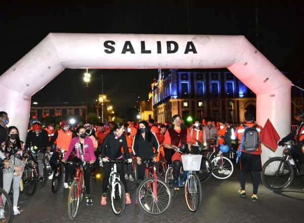 Realiza GEM Rodada Naranja ’Rodando por la Igualdad’