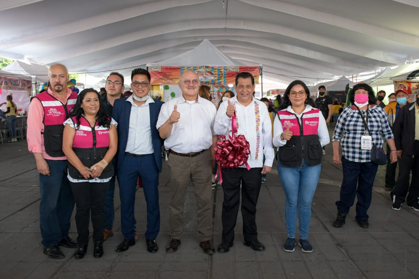Inaugura Alcalde Juan Hugo De La Rosa  la ’Cuarta Feria del Taco’ Neza 2021