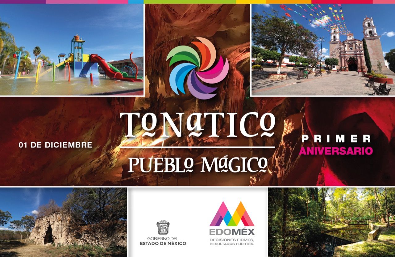 Tonatico celebra su primer aniversario como ’Pueblo Mágico’