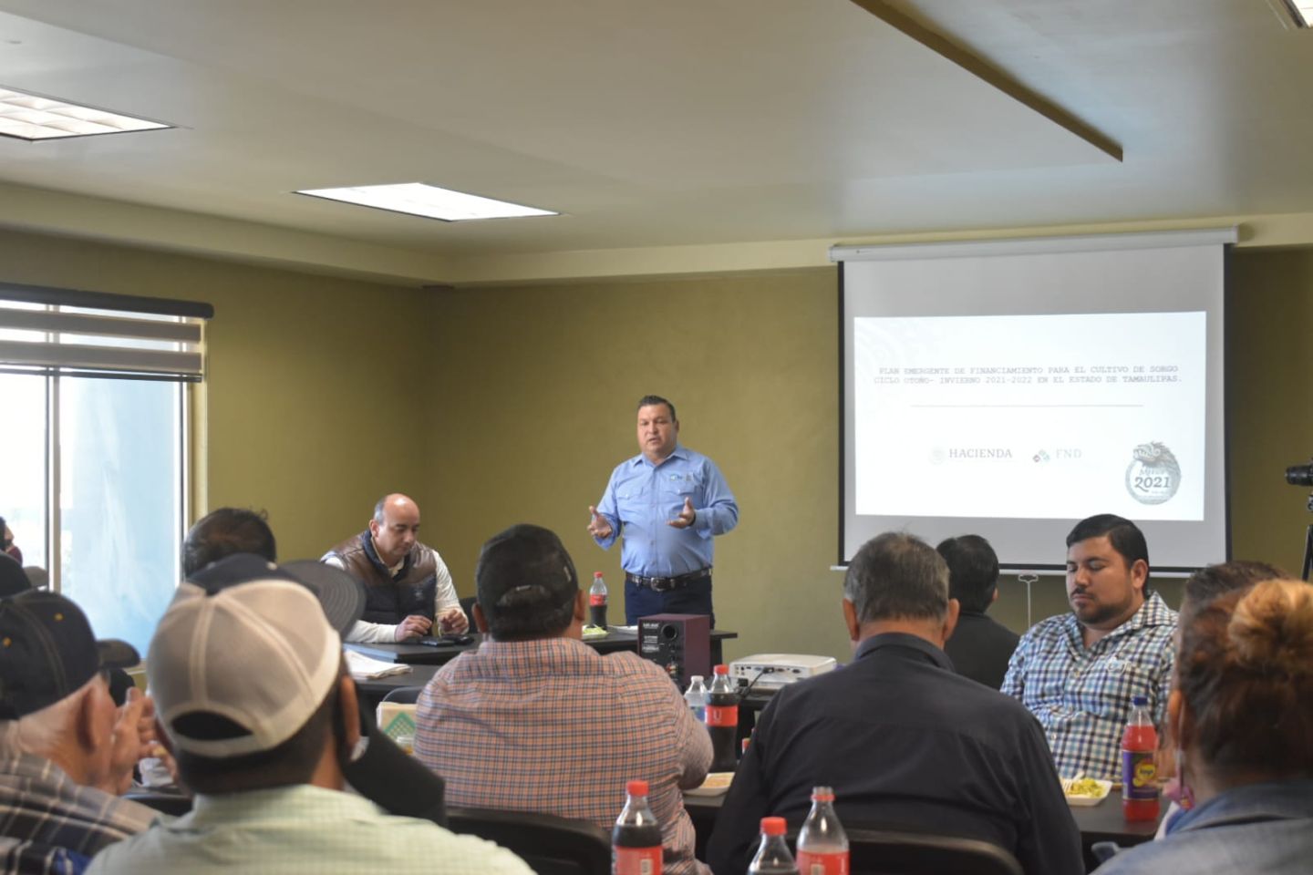 Gobierno de Tamaulipas servirá como enlace para acceder a financiamiento para cultivo de sorgo 