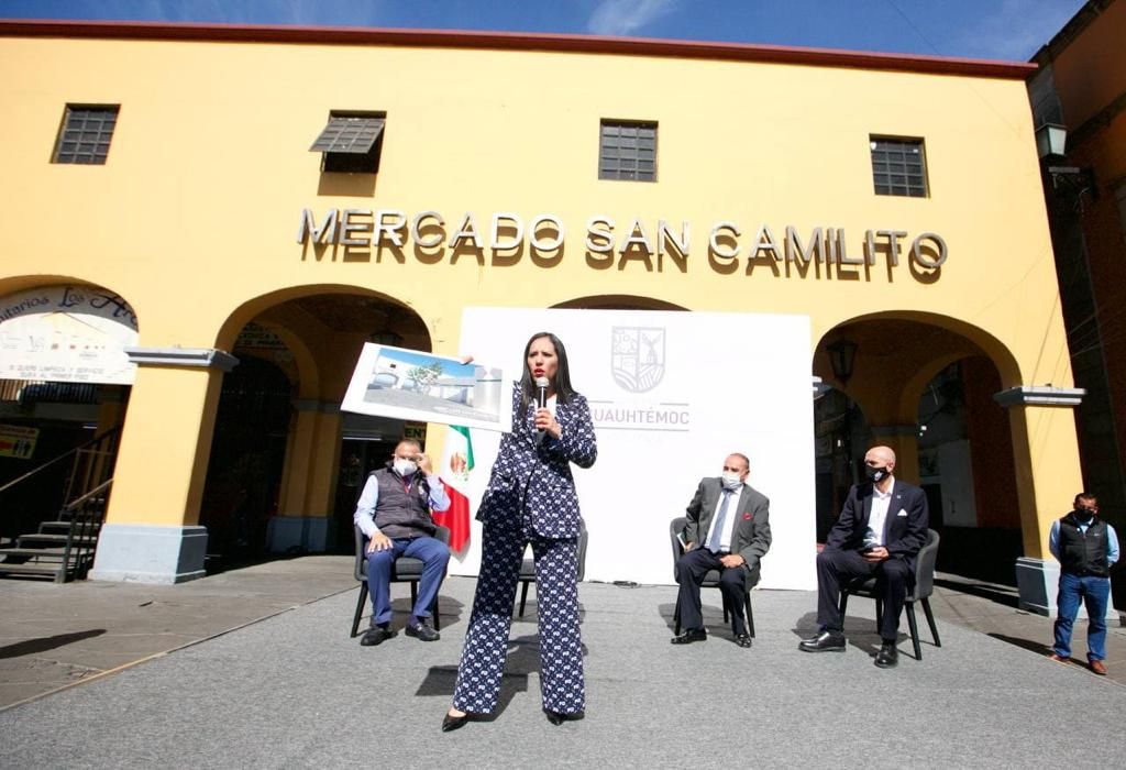 #La delegada en Cuauhtémoc rescata el Mercado San "Camilito" en Garibaldi