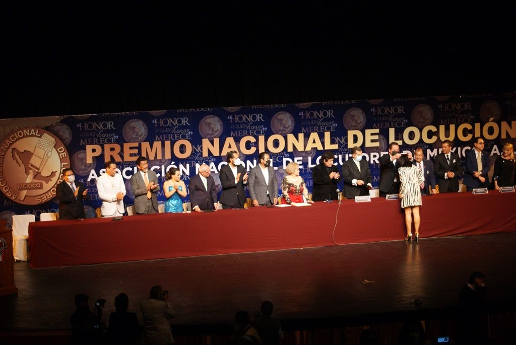 La Asociación Nacional de Locutores de México entrega el Premio Nacional de locución 2020-21