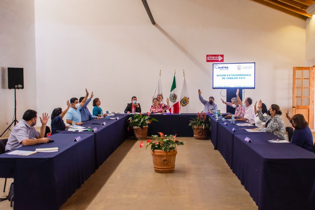 Cabildo del Ayuntamiento de Córdoba aprueba estados financieros del mes de noviembre 