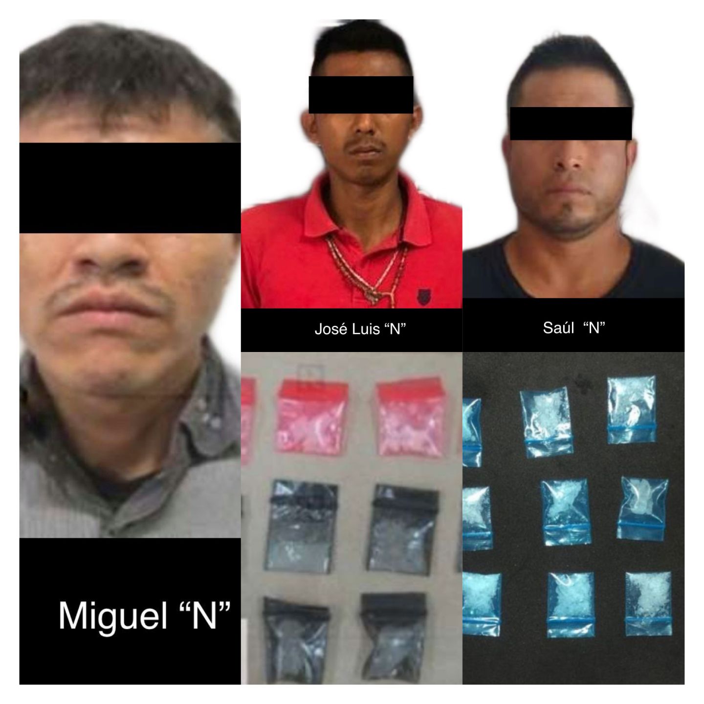 Captura SSP a tres por narcomenudeo en Córdoba, Orizaba y Yanga
