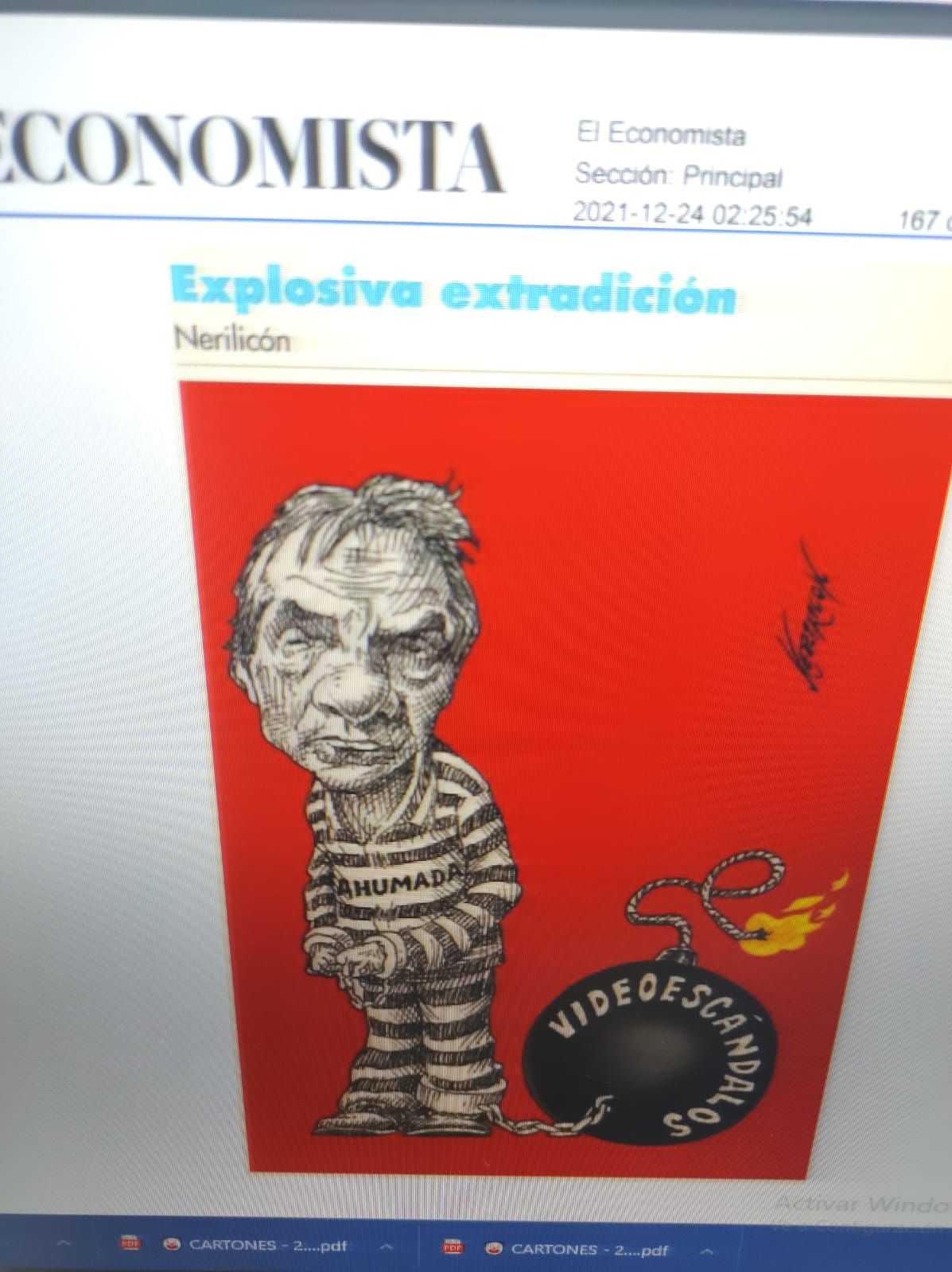 #El cartón de Nerilicon publicado hoy en El Economista 