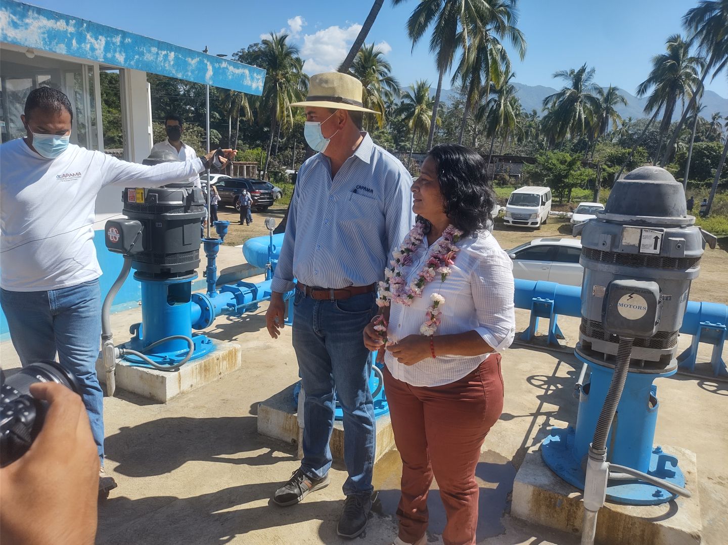 Reactiva Abelina López Rodríguez planta potabilizadora de agua en Pedregoso