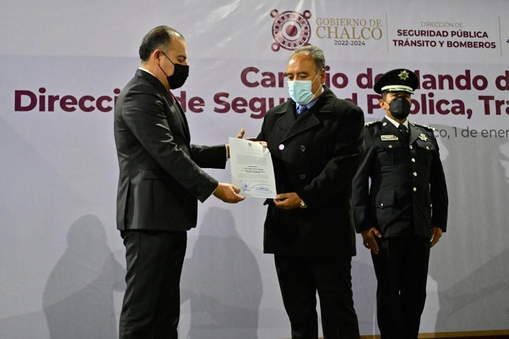 Nombra Miguel Gutiérrez nuevo director de Seguridad Pública en Chalco 
