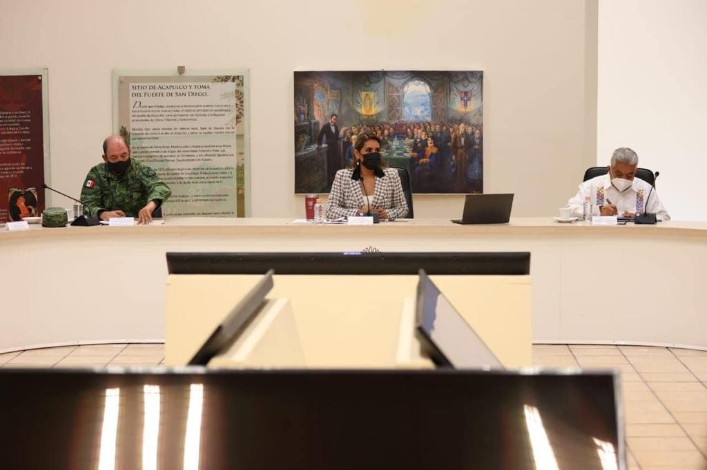 Da seguimiento gobernadora Evelyn Salgado con Mesa de Coordinación a las acciones para la pacificación de Guerrero
