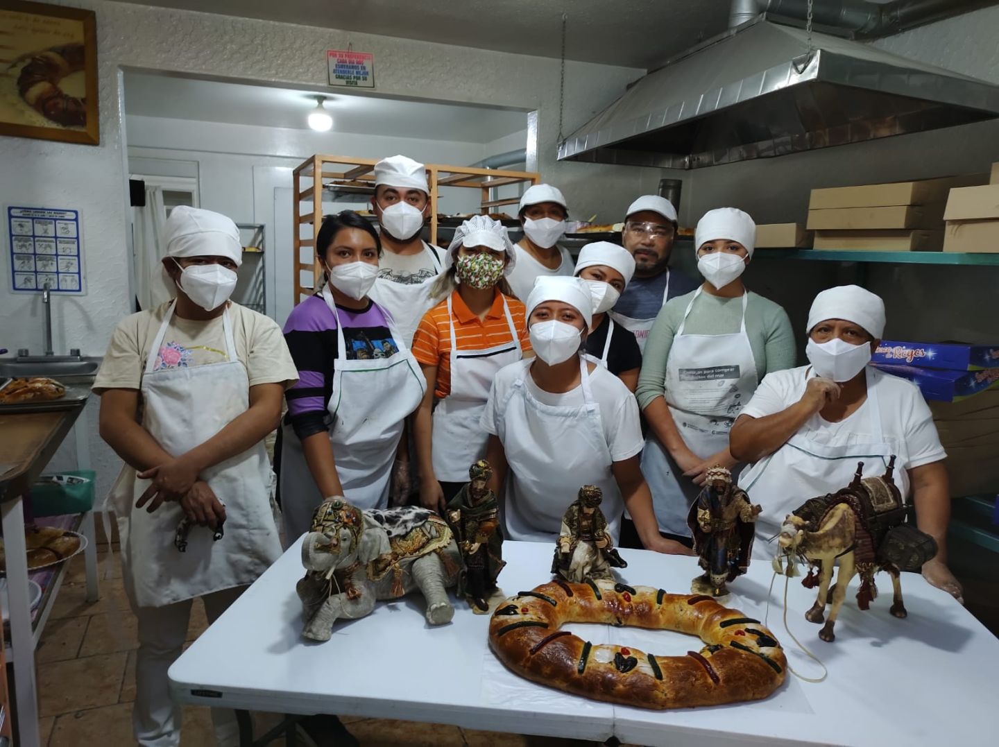 #La mejor Rosca de Reyes en México se hace en Panadería Dany´s, calle Indios Verdes 20 colonia Metropolitana, Ciudad Neza