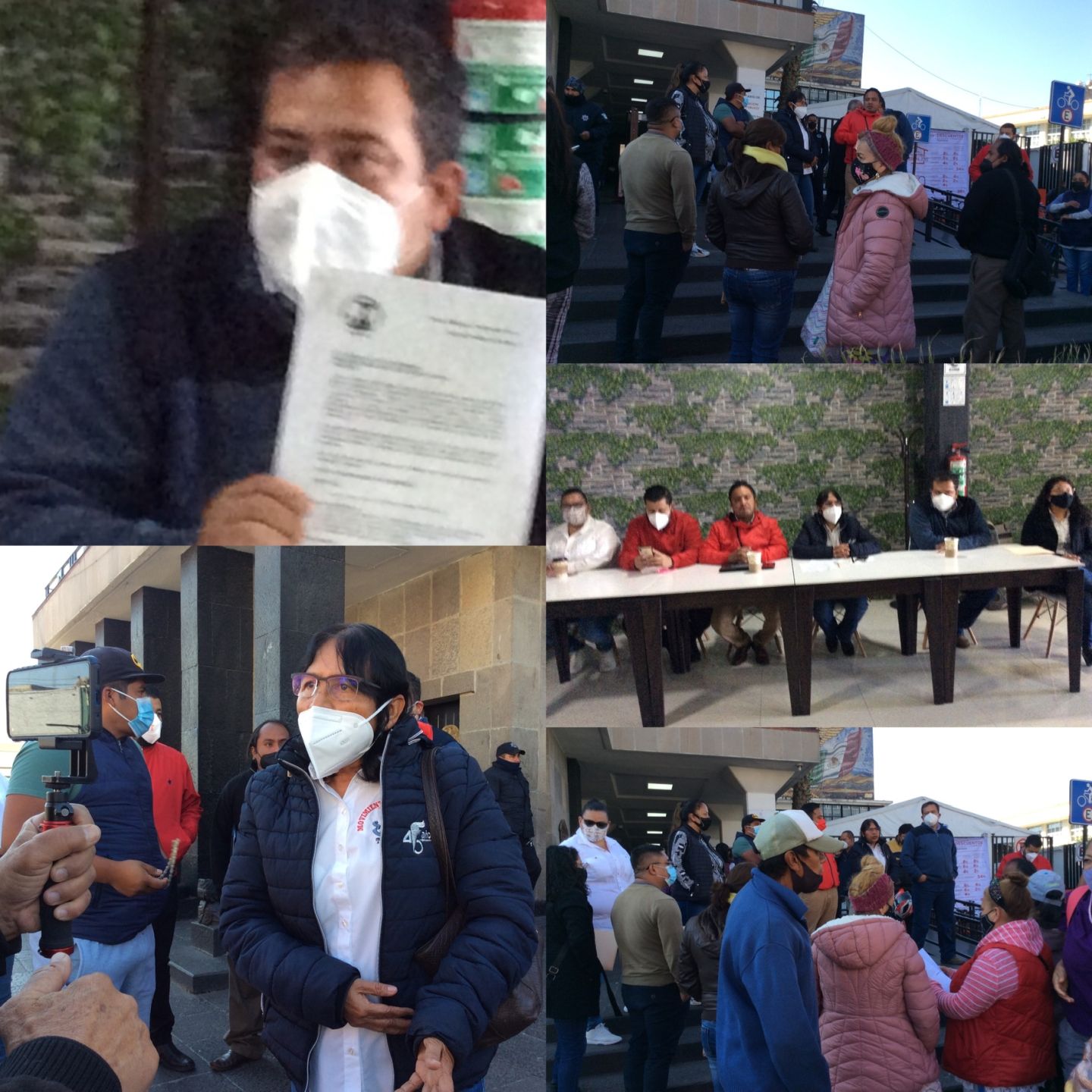 Comisión del grupo antorchista entrega pliego petitorio al gobierno municipal de Texcoco 