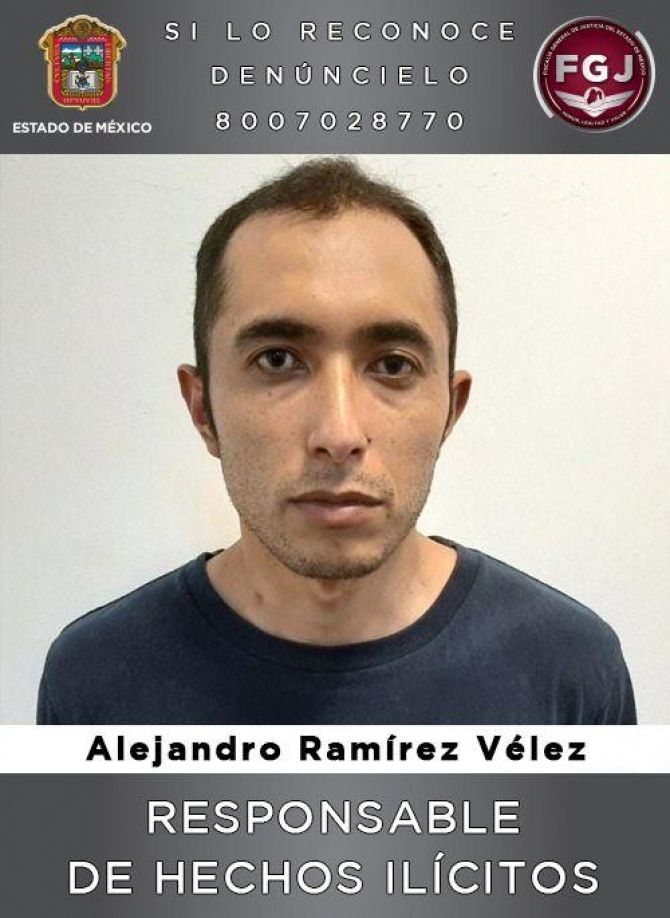 En Toluca, el peligroso delincuente ’El Alex’ pasara toda su vida en la cárcel luego de que la ley lo encontró culpable de asesinar a cinco mujeres
